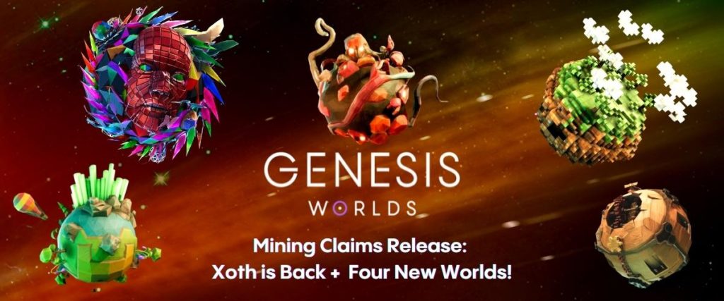 Apertura de nuevas concesiones mineras en Genesis Worlds